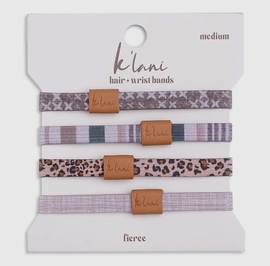 K’Lani Hair Tie Bracelet - Fierce (large)