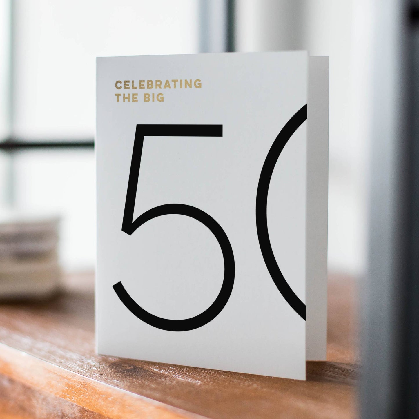 The Big 50 – 50th Birthday Card