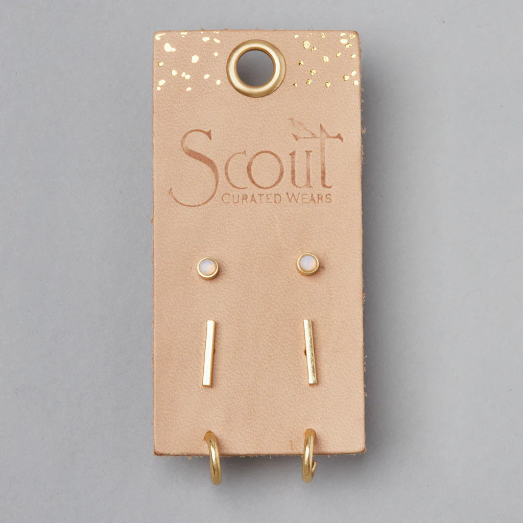 Stud Earring Trios - Scout Curated Wears