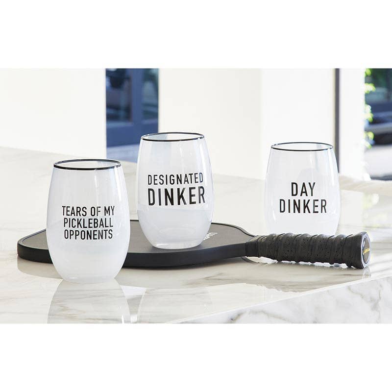 Stemless Wine Glass - Designated Dinker