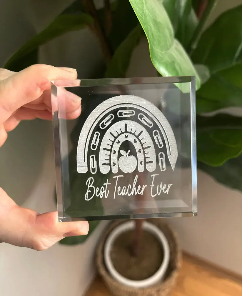 Teacher Paperweight : Best Teacher Ever