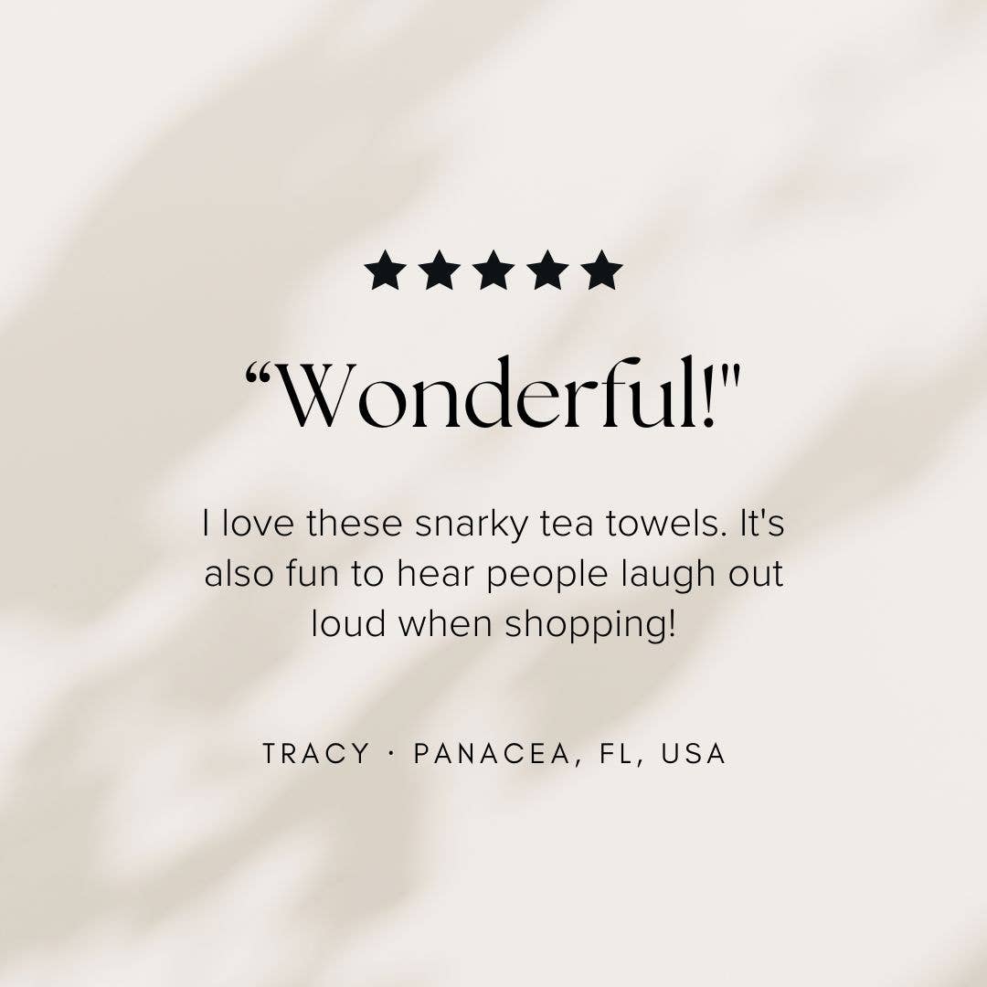 Live Nude Dancing Tomorrow | Funny Kitchen Towels