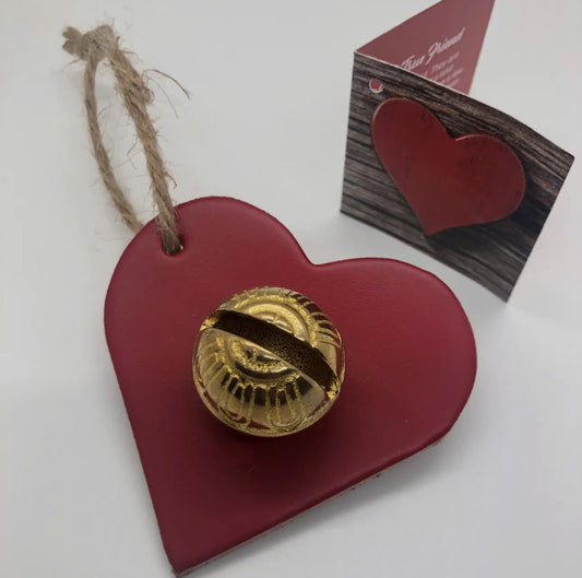 New England Bells Heart Keepsake Bell