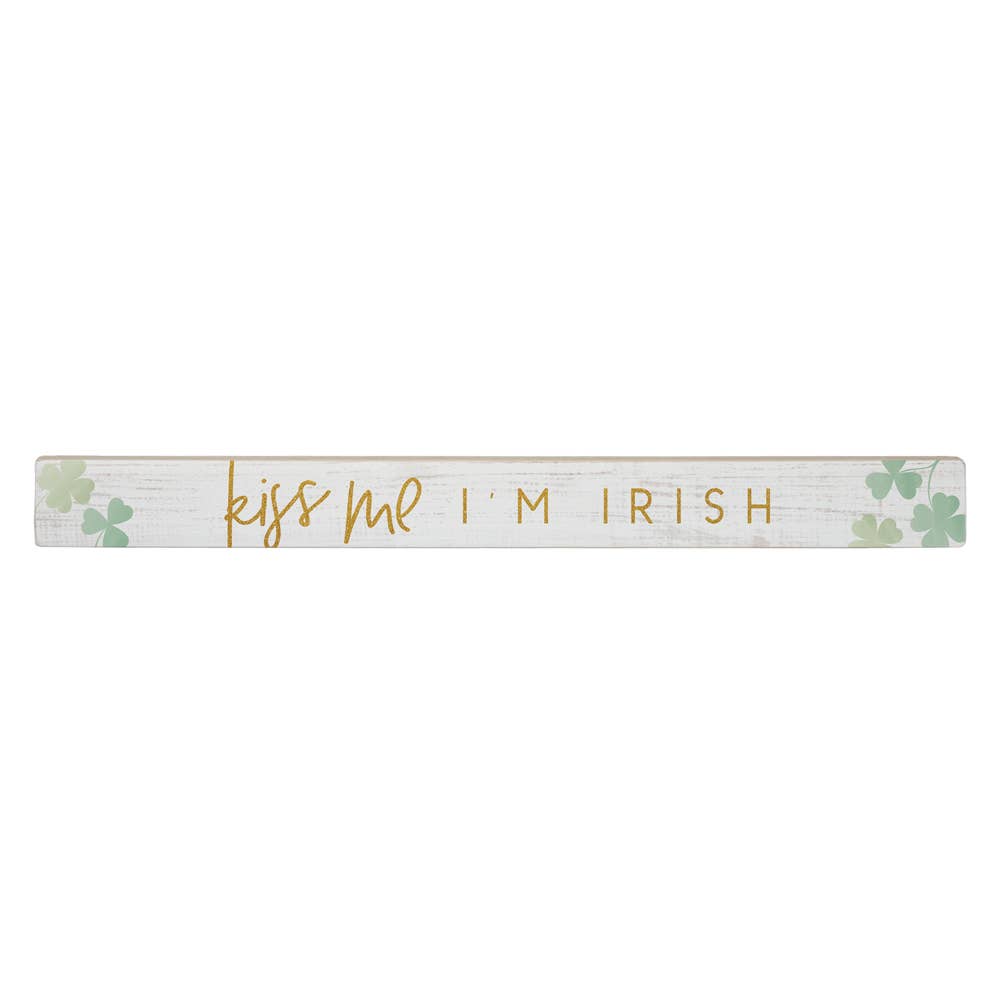 Kiss Me Im Irish Talking Stick