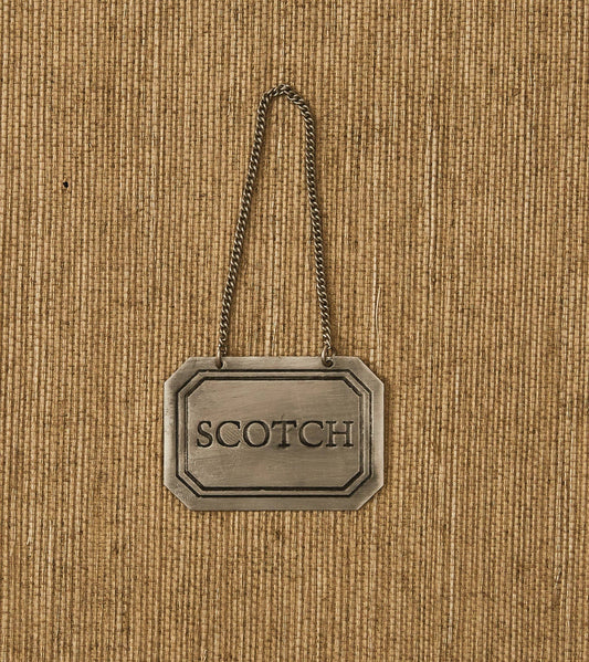 Decanter Tag - Scotch
