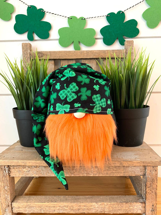 Shamrock St. Patrick’s Day Orange Hair Gnomes
