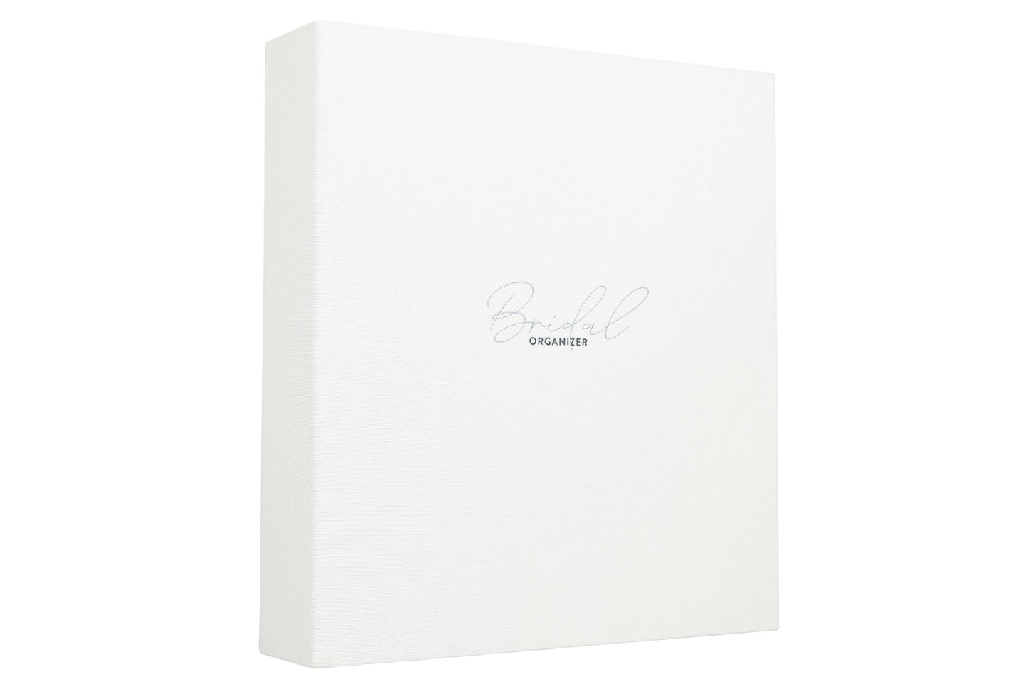 White Linen Wedding Planner Organizer