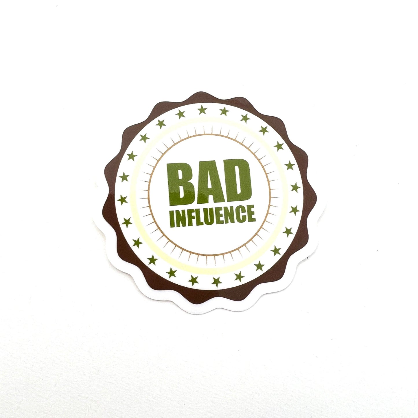 Vinyl Sticker Bad Influence