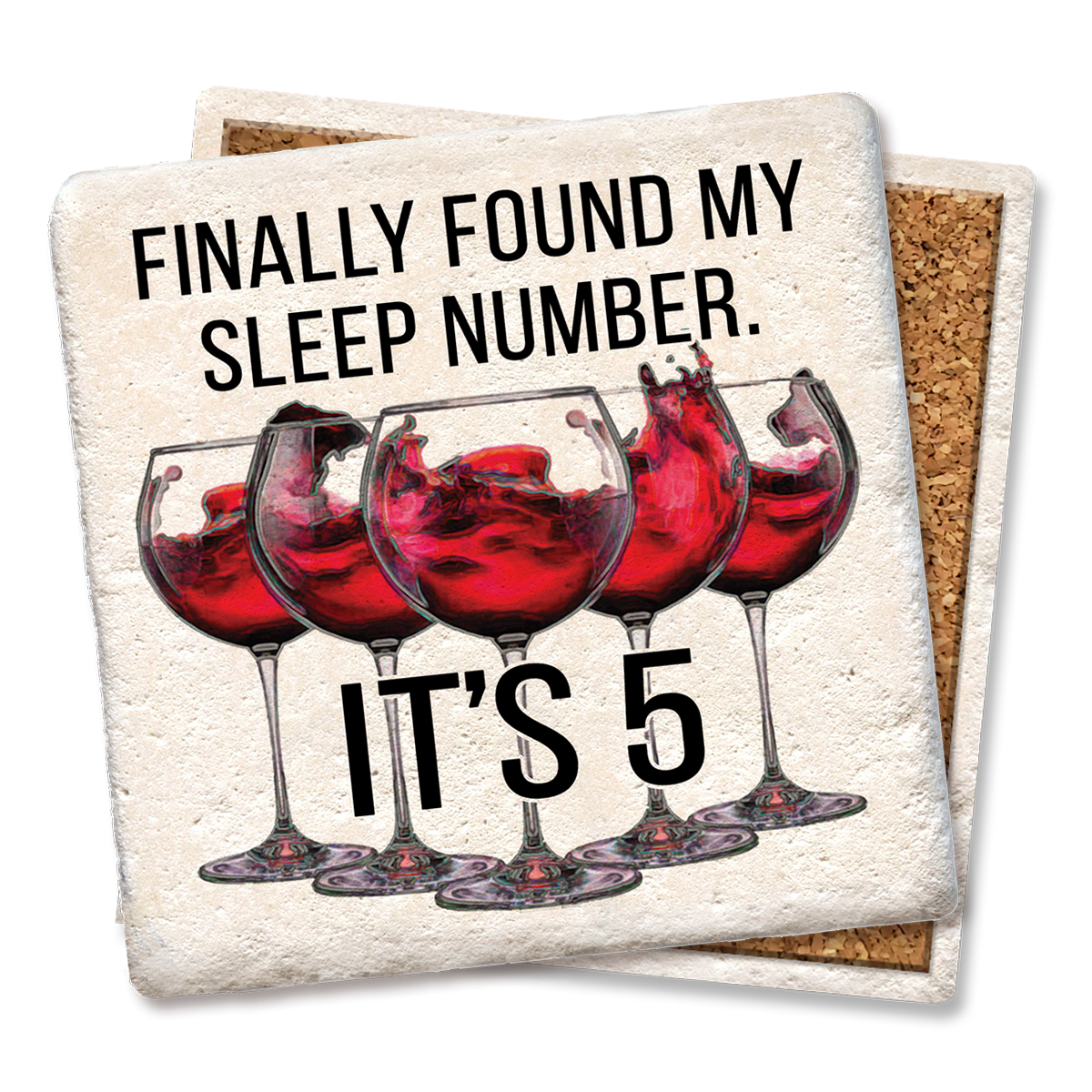 I found my sleep number coaster