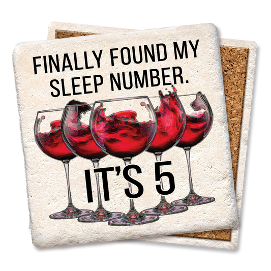 I found my sleep number coaster