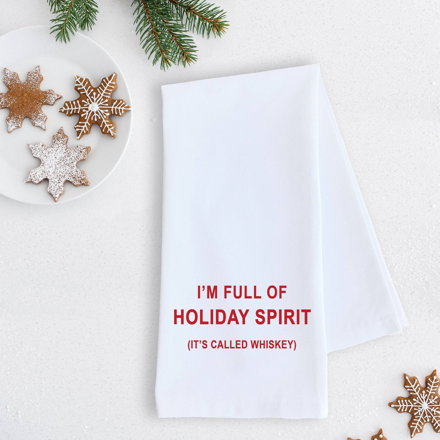 Holiday Spirit - Tea Towel - Holiday
