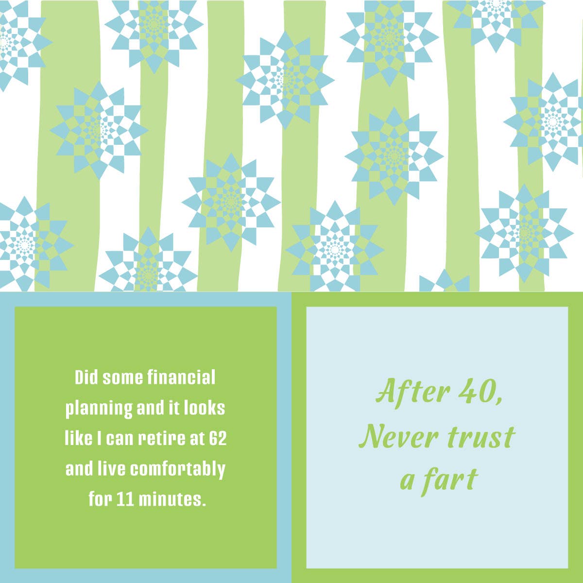 Napkin: Financial Plan/Fart After 40