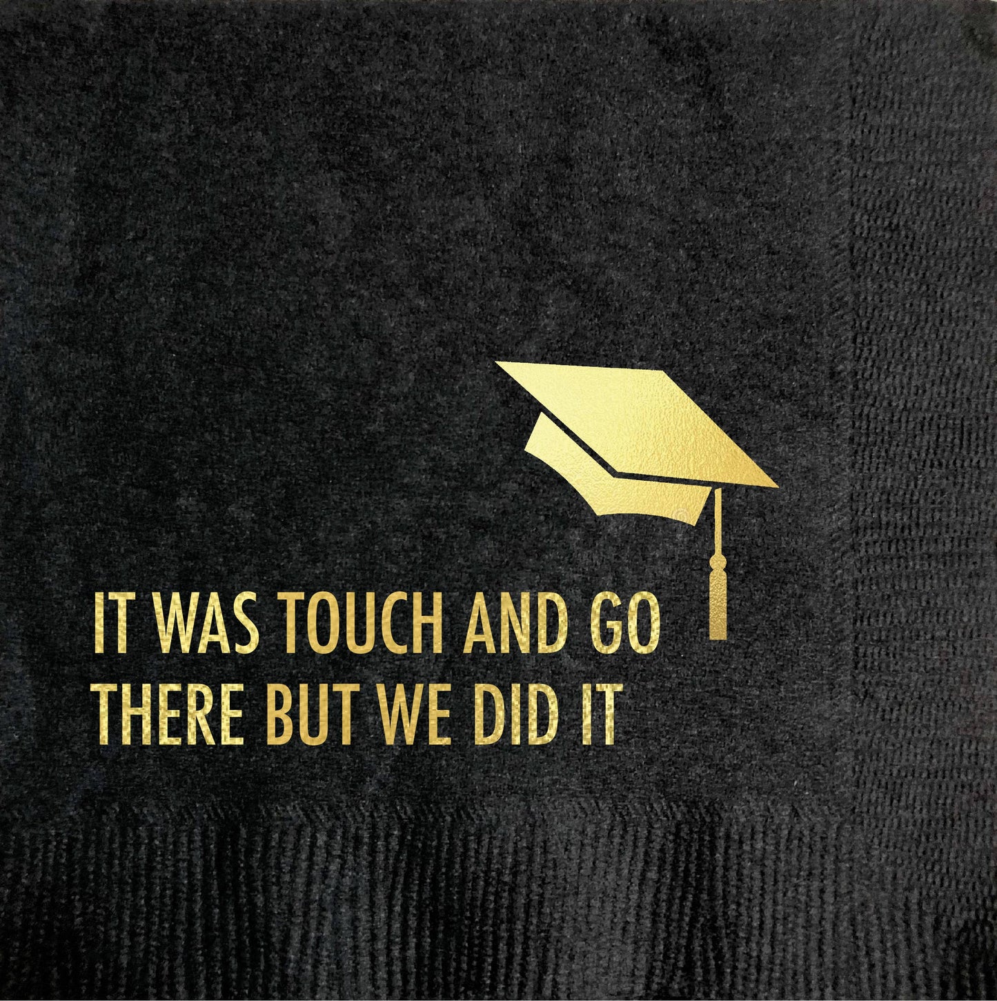 Touch And Go Cocktail Napkin