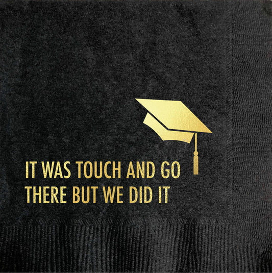 Touch And Go Cocktail Napkin