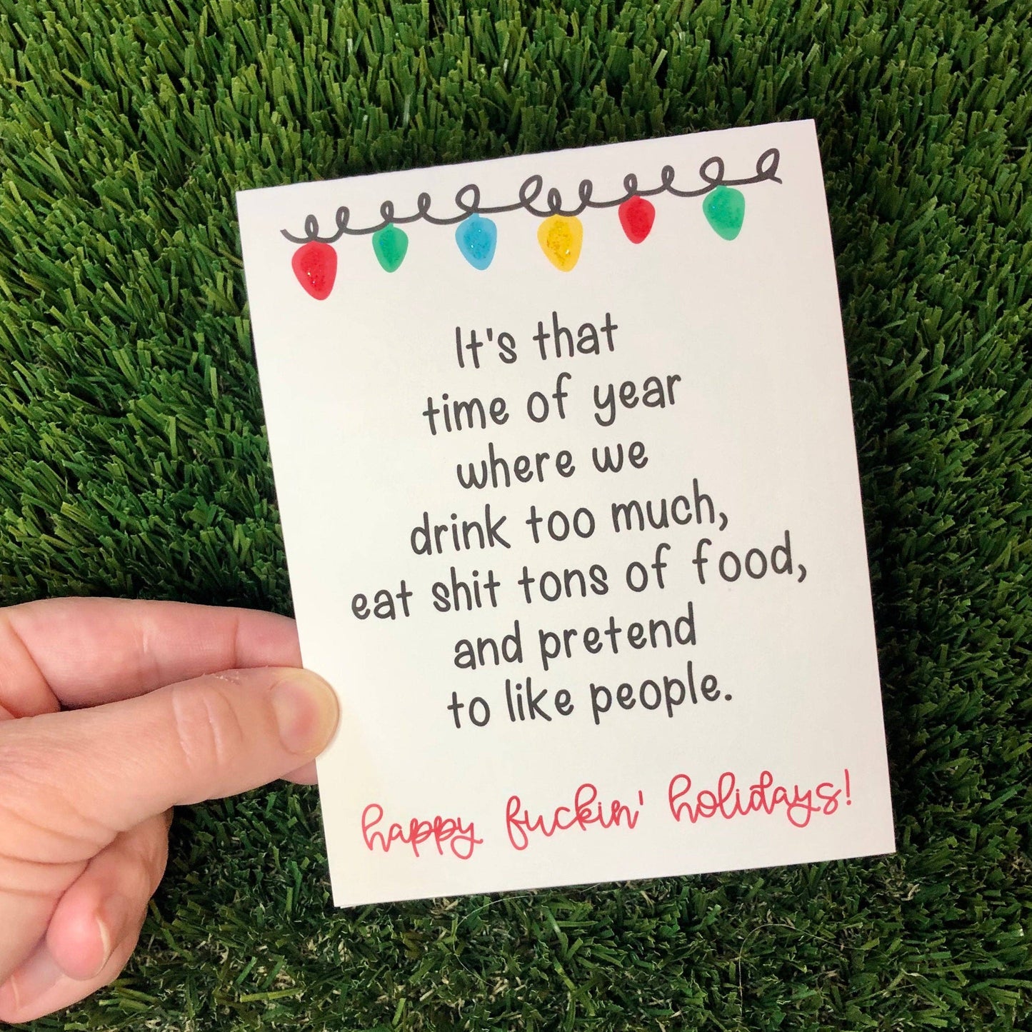 That Time of Year / Happy Fucking Holidays Card