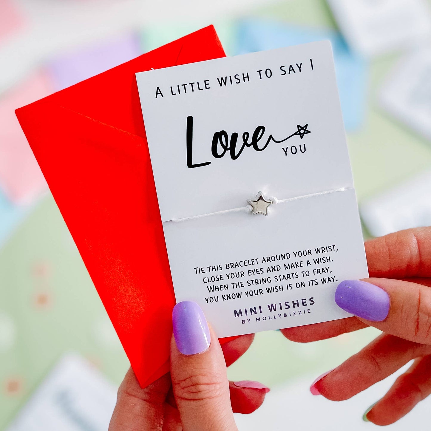 I Love You Mini Wish Bracelet