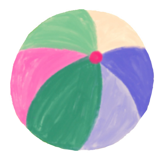 Beach Ball Summer Cat Toy