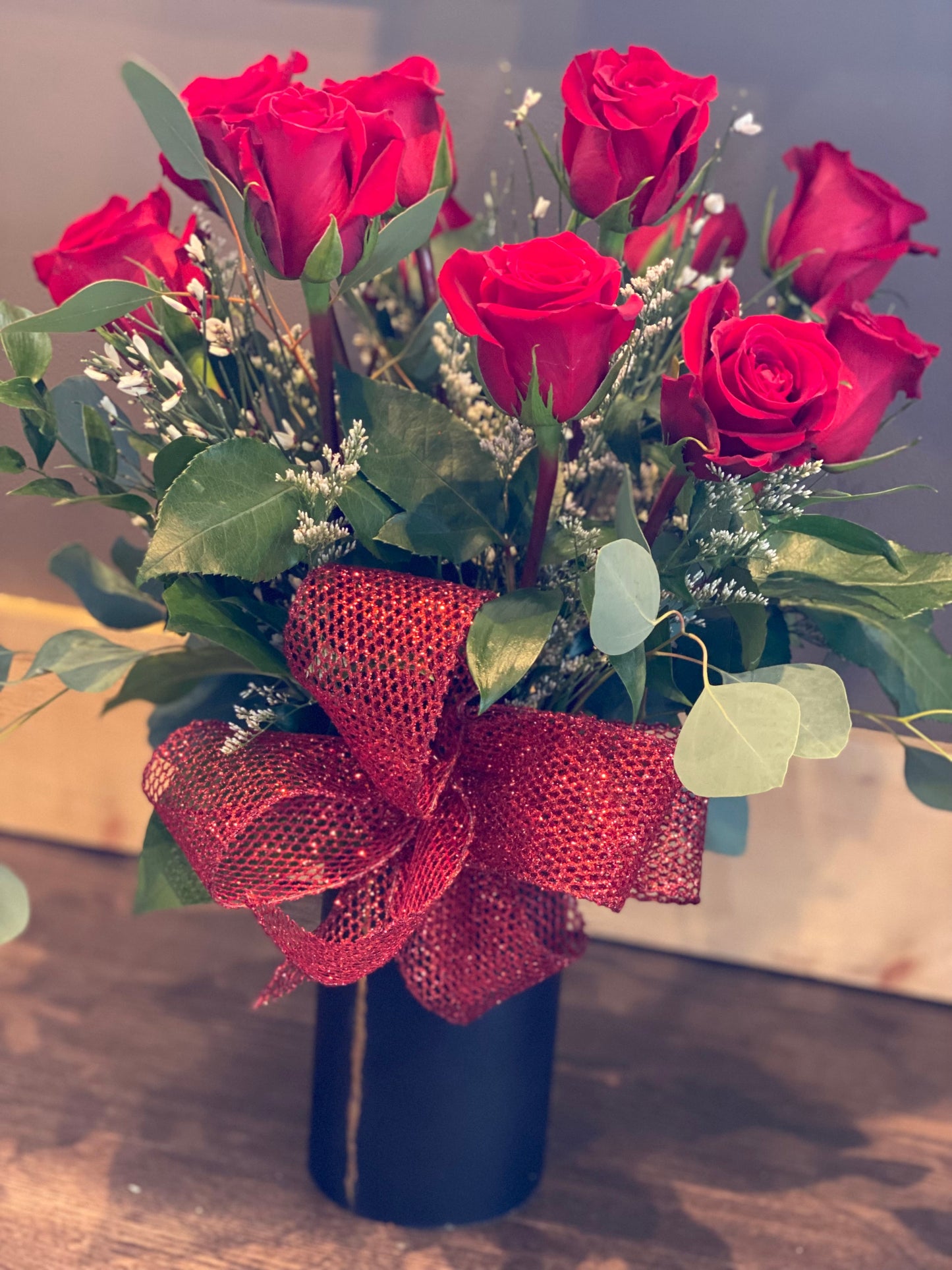 One Dozen Red Roses