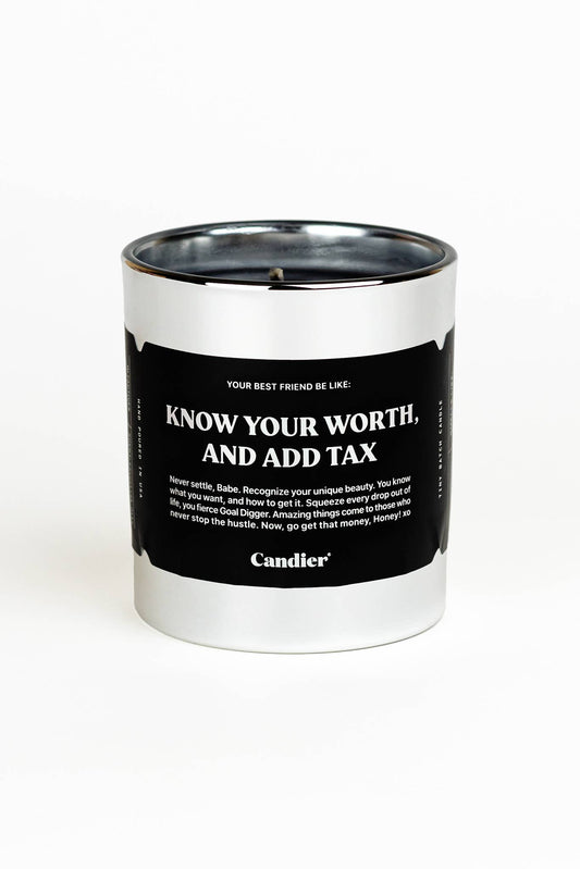 Know Your Worth and Add Tax