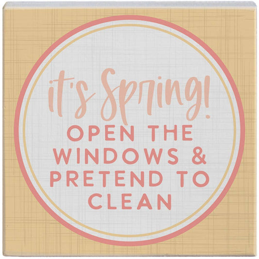 Spring Open Windows - Small Talk Square
