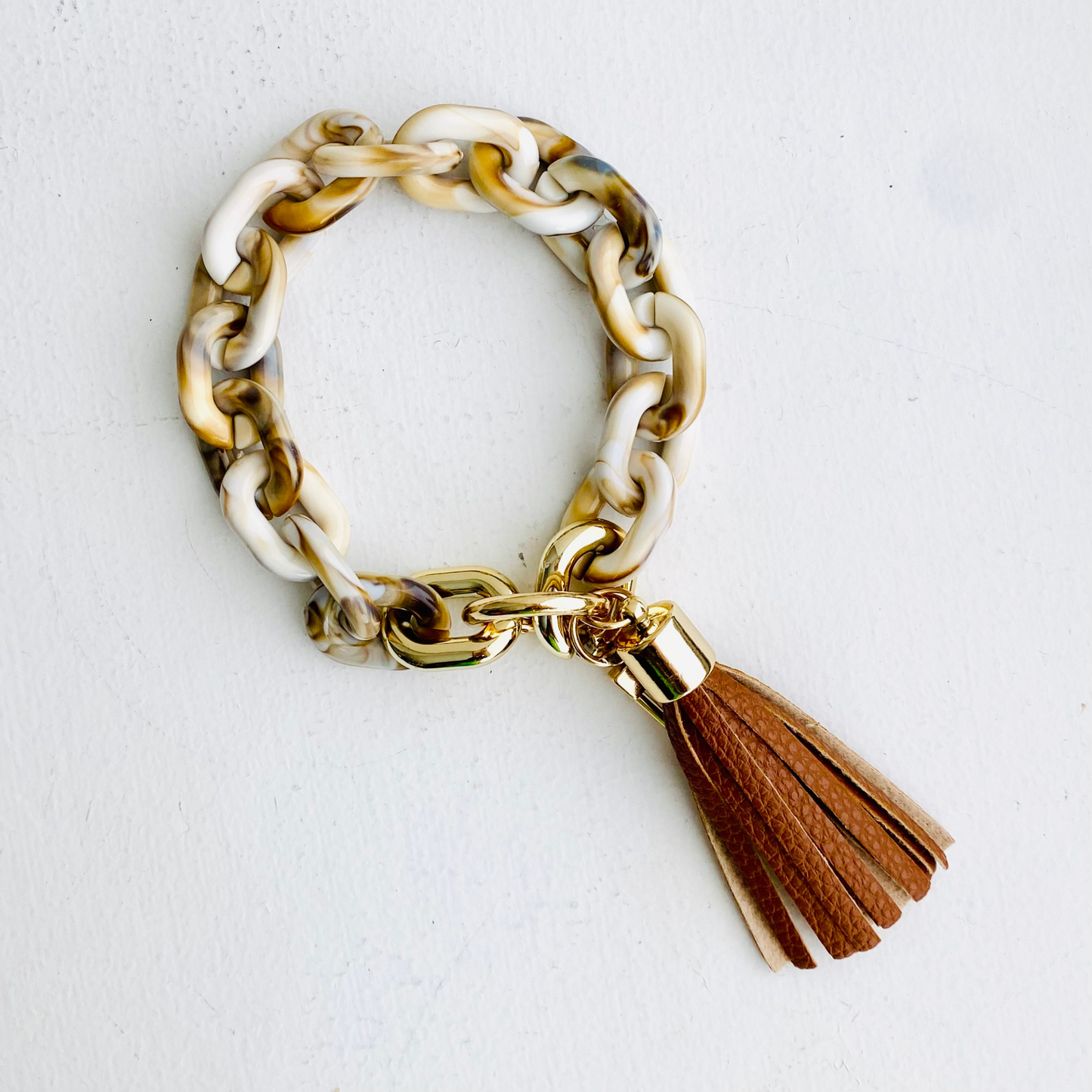 Chain Link Bangle Keychains