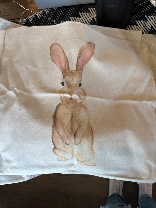 Dwell Spring Bunny Pillow Case