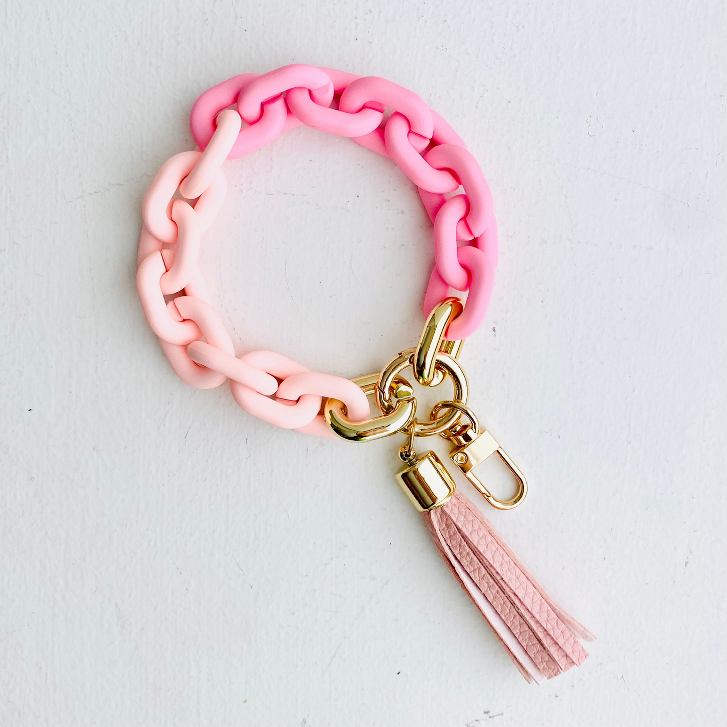 Chain Link Bangle Keychains