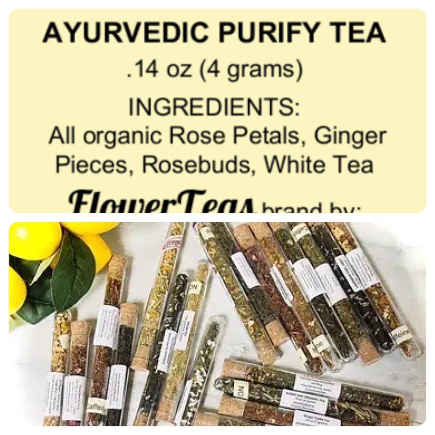 Flower Teas- Determined to Detox