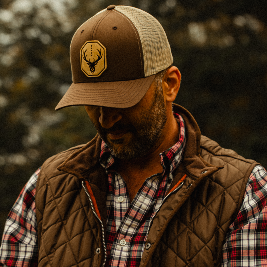 Range Leather Co. Hat: Skull