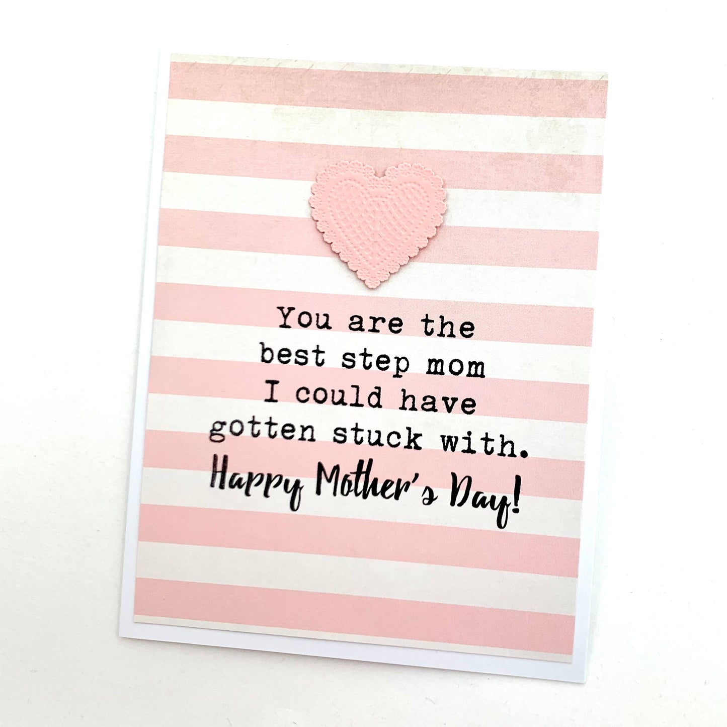 Mother's Day Step Mom Stuck with Card