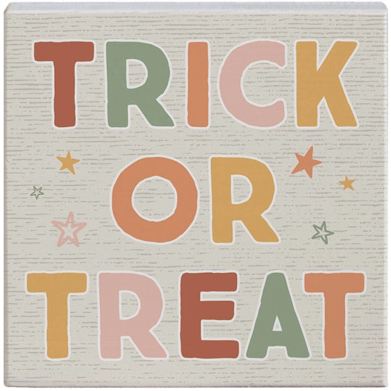 Sincere Surroundings Colorful Trick or Treat