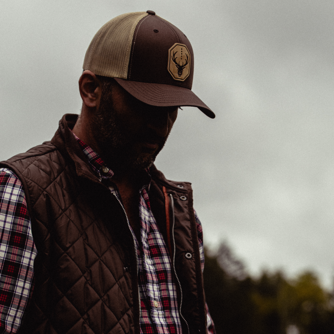 Range Leather Co. Hat: Skull