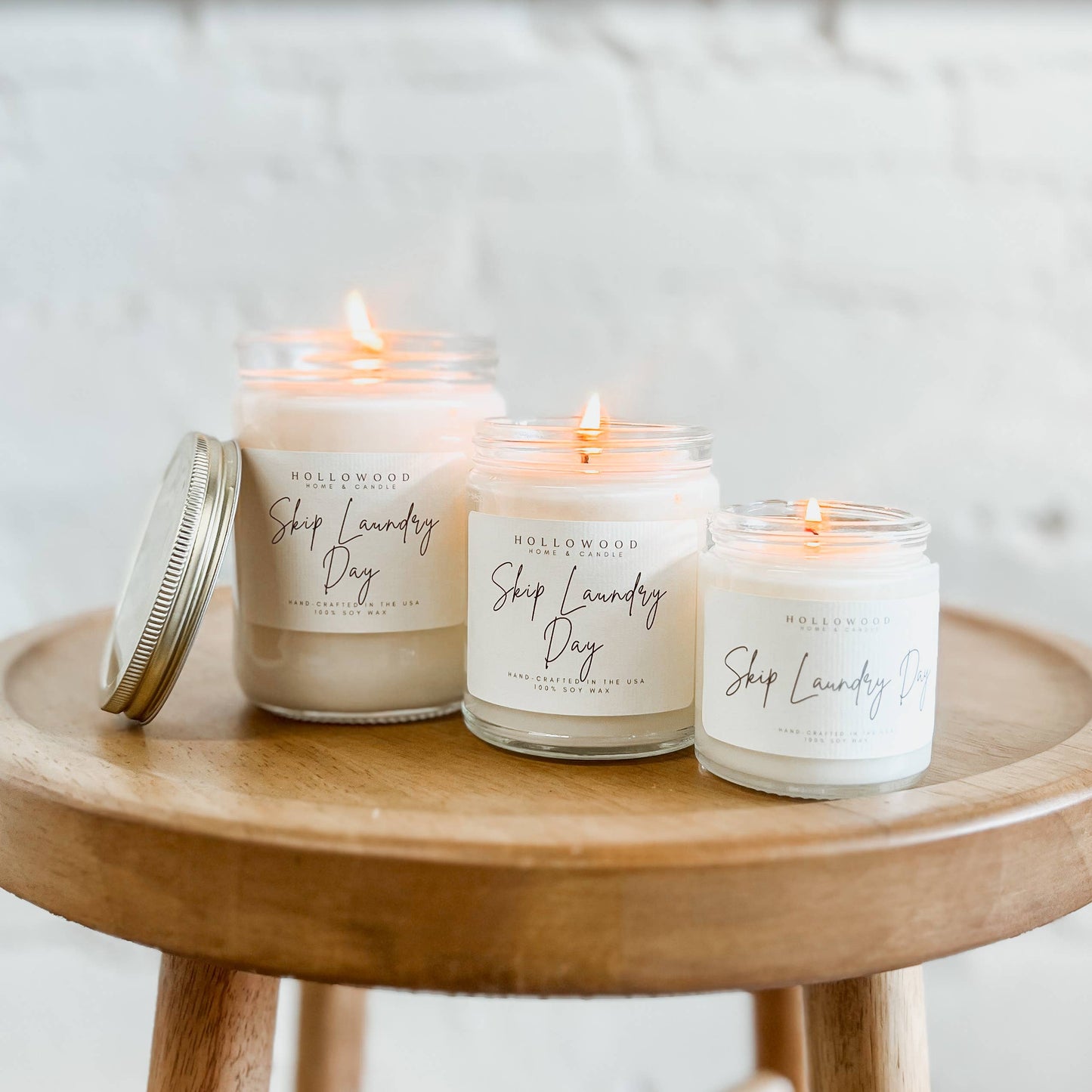 SKIP LAUNDRY DAY | SPRING | 8 OUNCE SOY CANDLE