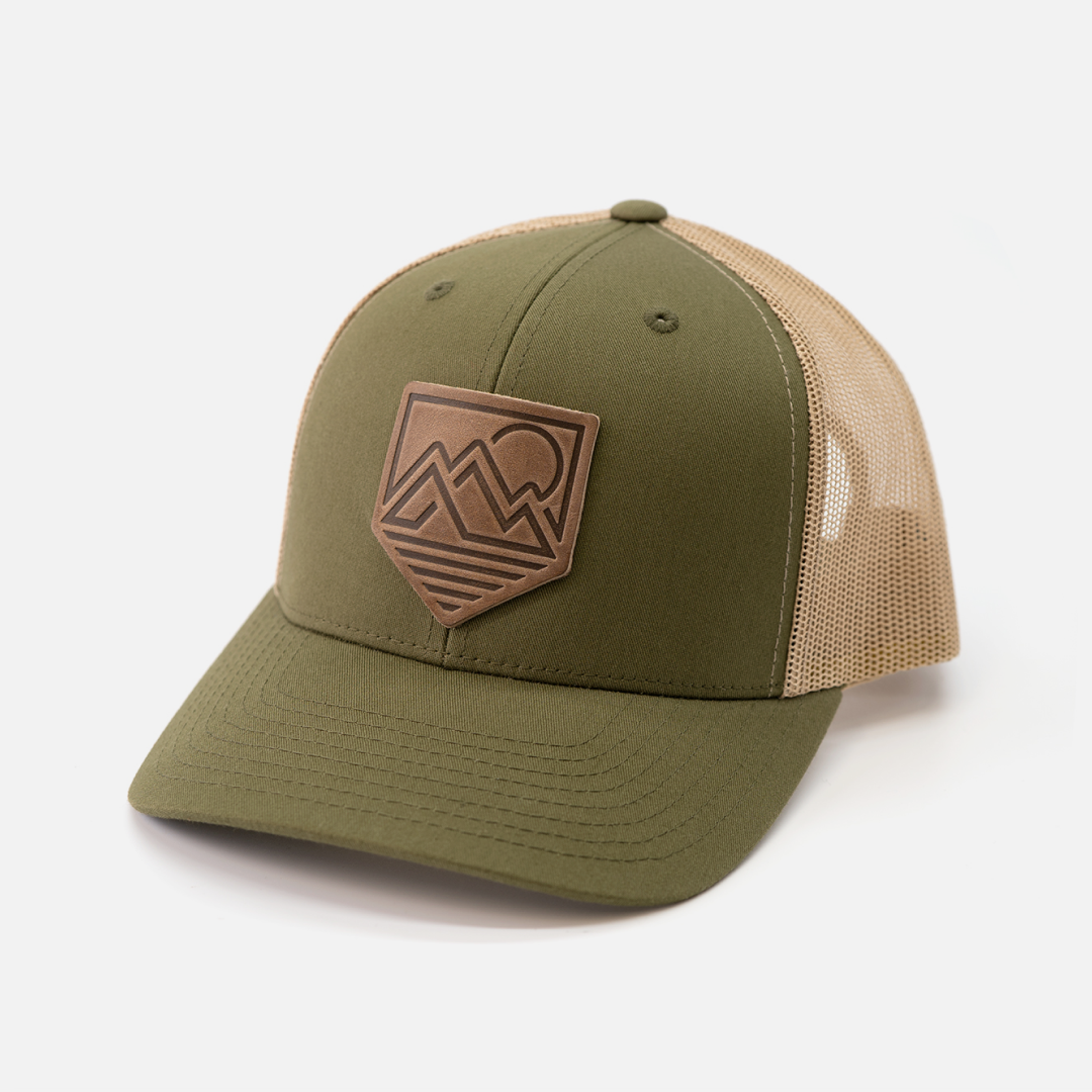 Range Leather Co. Hat: Sunset