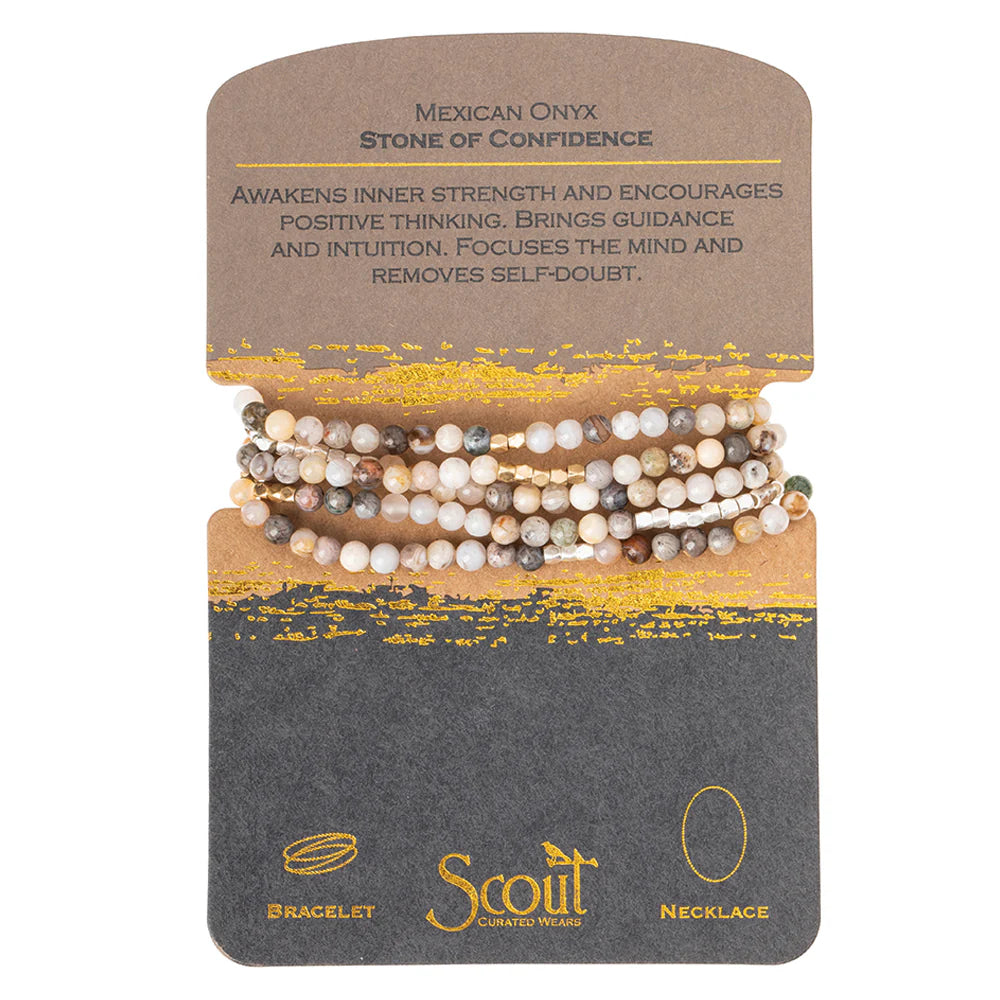 Scout Stone Wrap - Stone of Confidence: Mexican Onyx