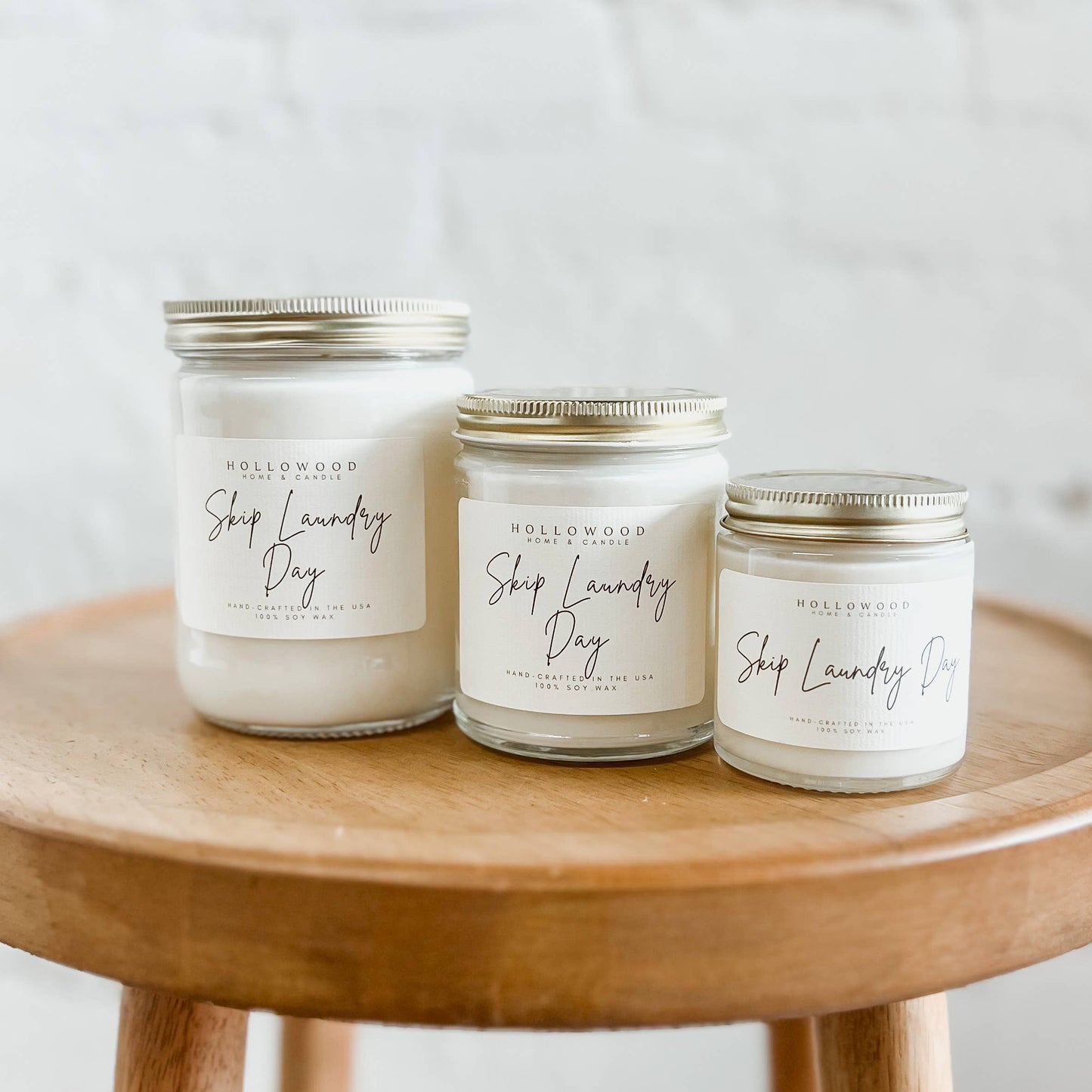 SKIP LAUNDRY DAY | SPRING | 8 OUNCE SOY CANDLE