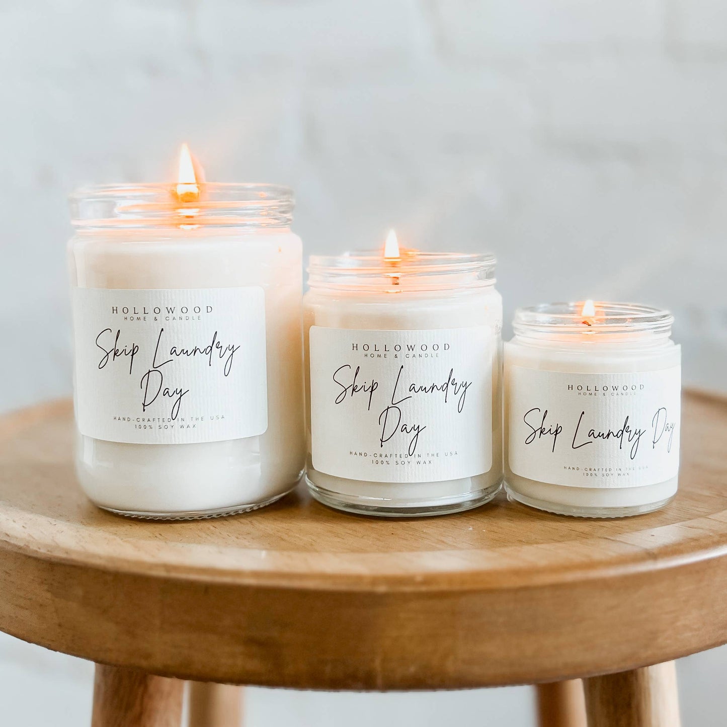 SKIP LAUNDRY DAY | SPRING | 8 OUNCE SOY CANDLE