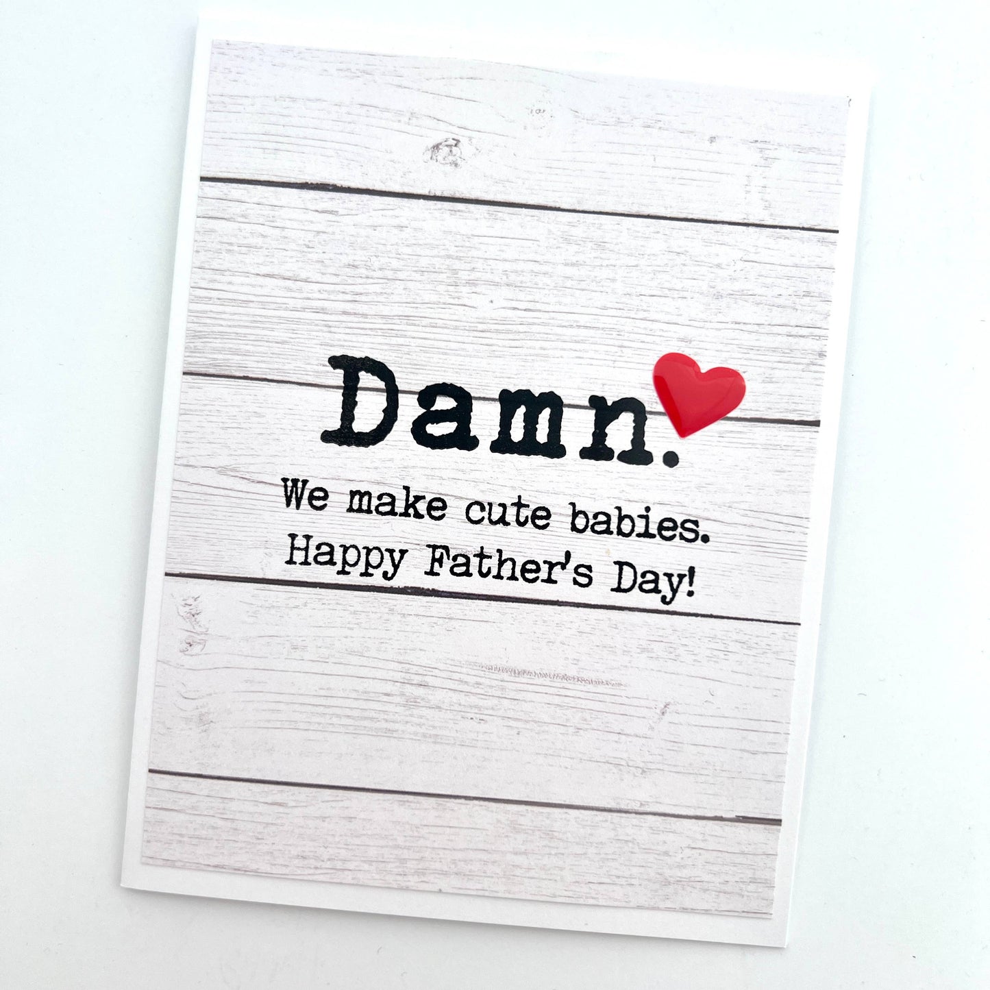 Father's Day Damn Cute Babies Card