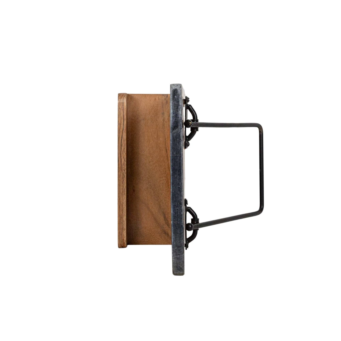 Louisa Marble Cook Book Holder Black