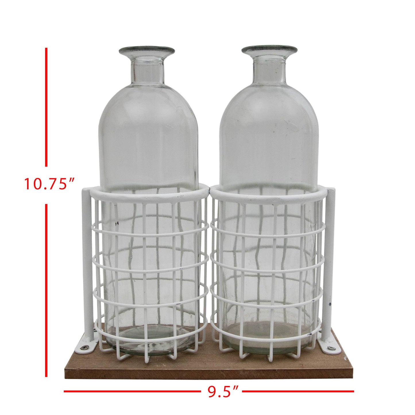 Lorelei 2 Vases with Holder