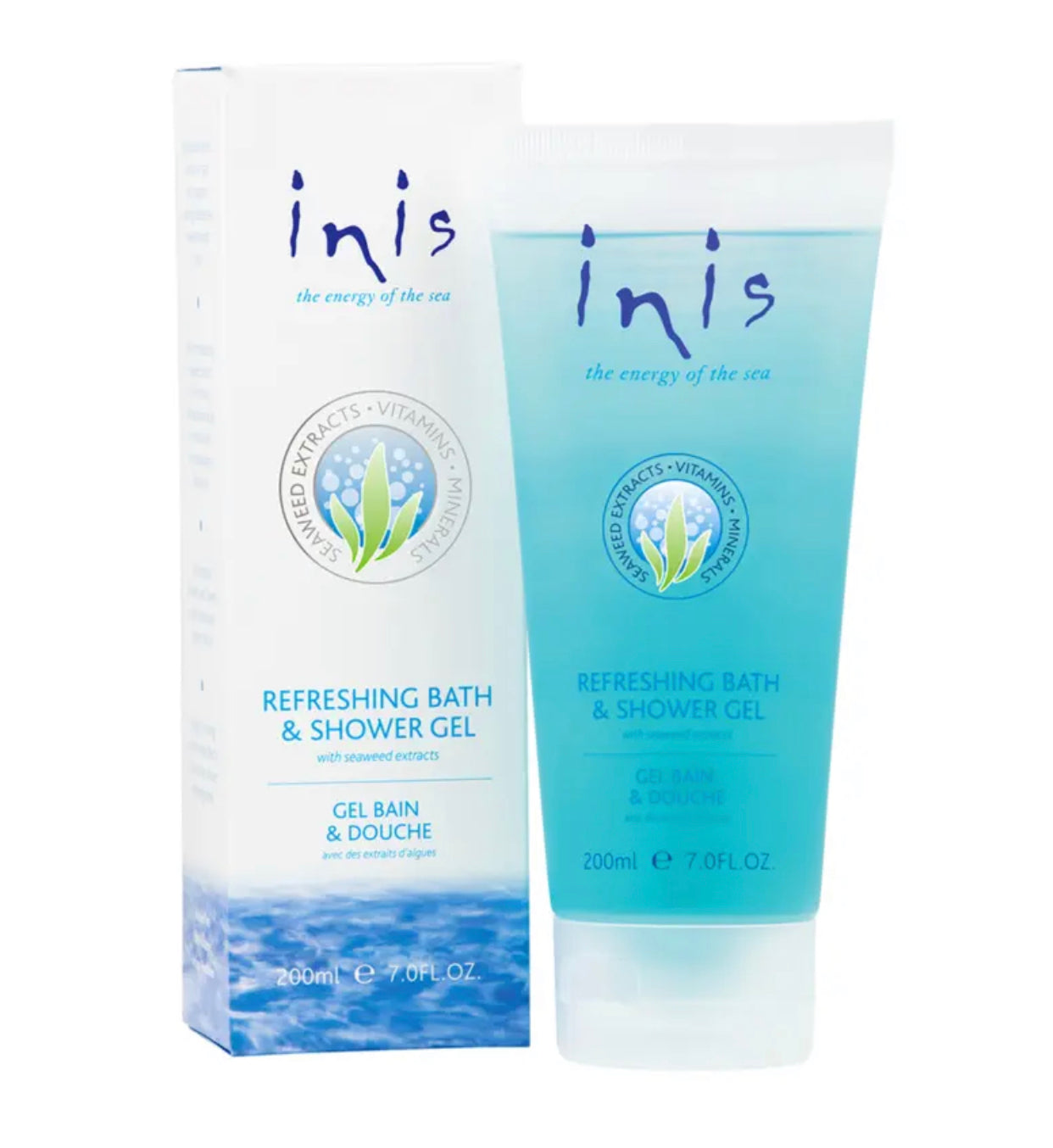 Inis Refreshing Bath & Shower Gel 7fl. Oz.