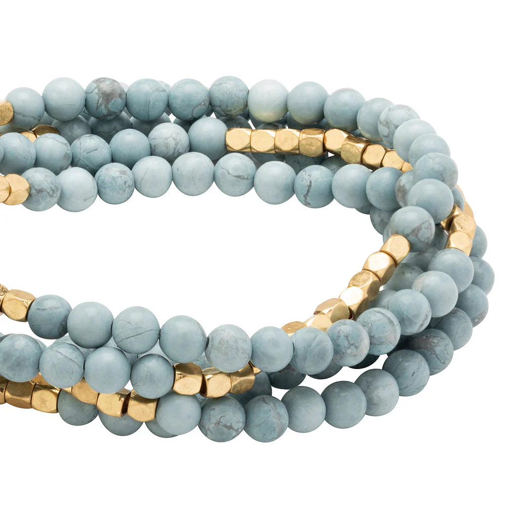 Scout Stone Wrap - Stone of Harmony: Blue Howlite