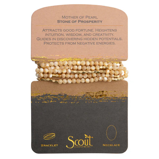 Scout Stone Wrap - Stone of Prosperity: Mother of Pearl