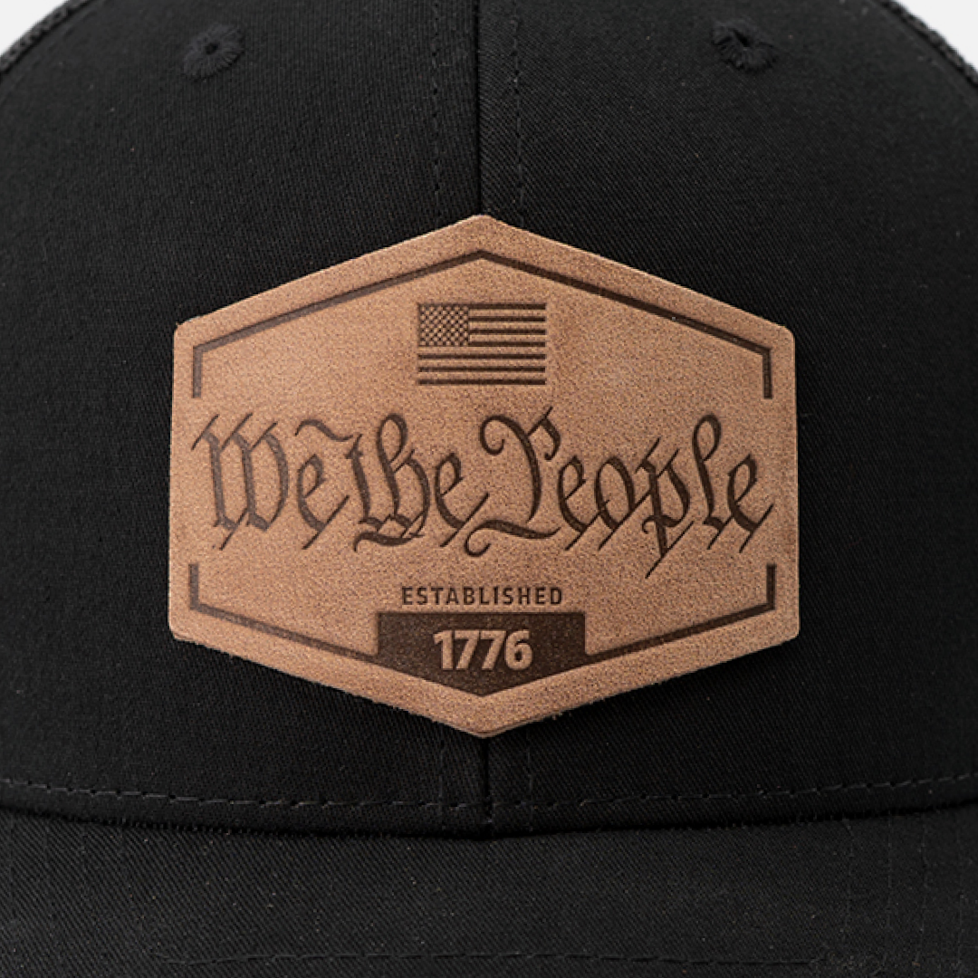 hat patch patriot we the people