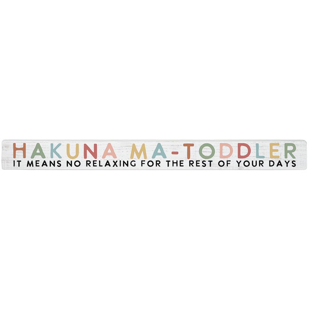 Hakuna Ma-Toddler - Talking Sticks