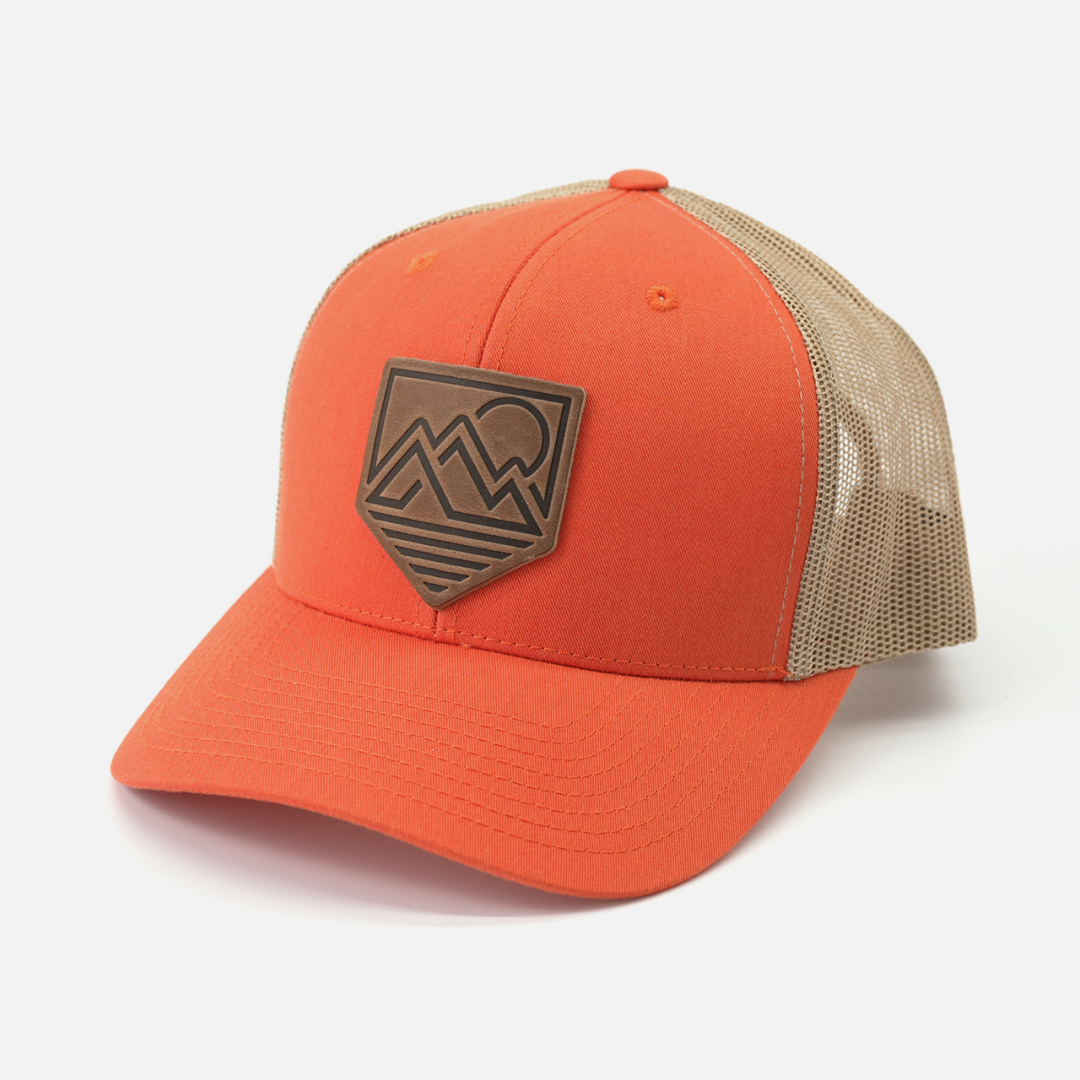 Range Leather Co. Hat: Sunset