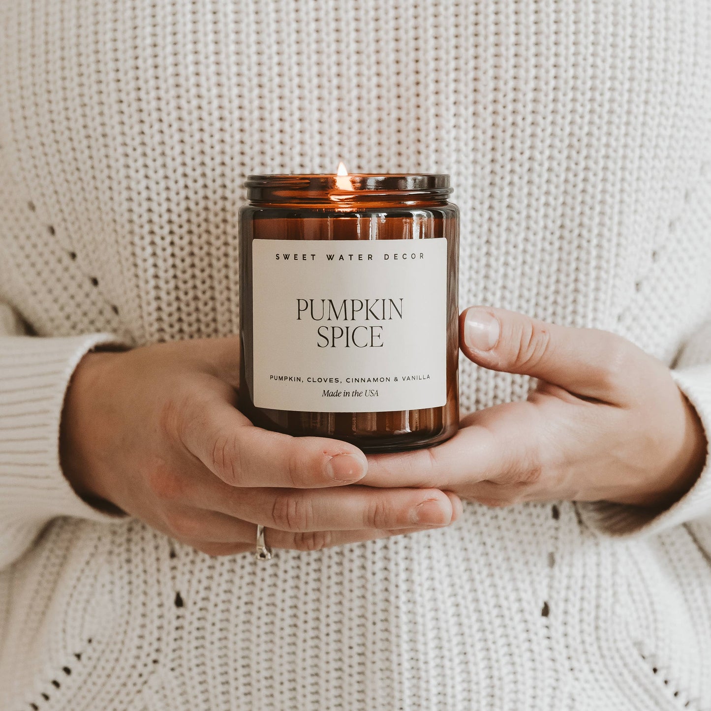 Pumpkin Spice 9 oz Soy Candle - Fall Home Decor, Gifts