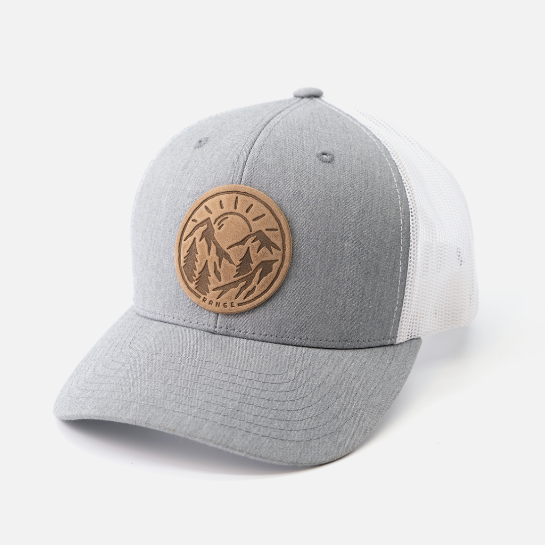 Range Leather Co. Hat: Vintage Sunrise