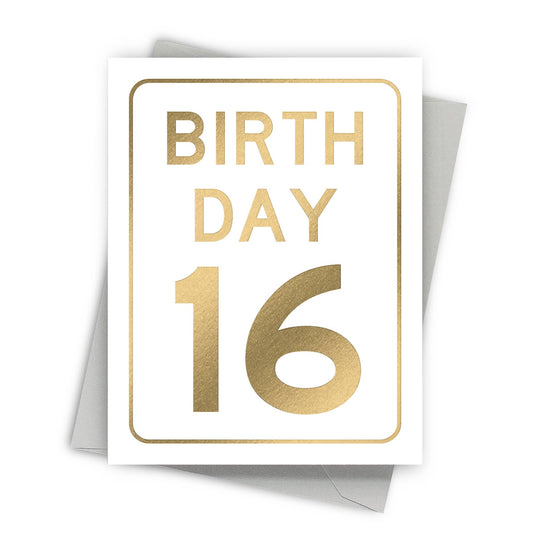 Birthday 16 – Age Specific Birthday Cards