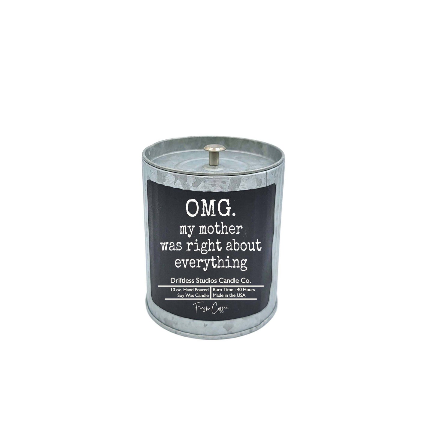 OMG My Mothers Day Candles - Gift For Mom Soy Candle: Lemon Lavender